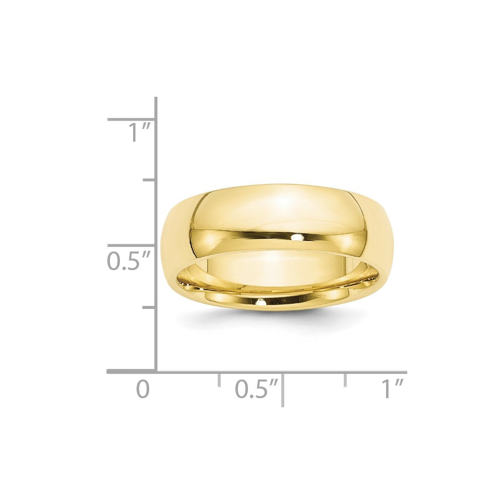 10KY 7mm Standard Comfort Fit Band