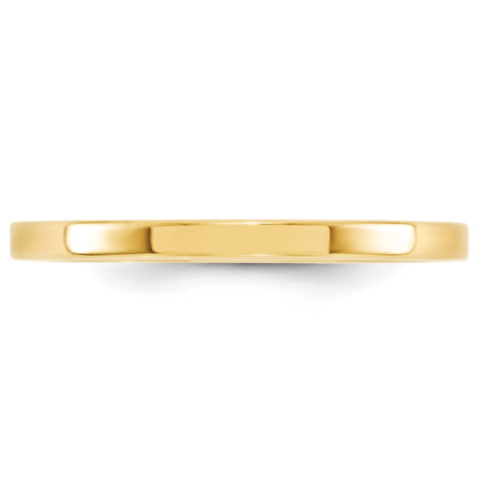 10KY 2mm Standard Flat Comfort Fit Band