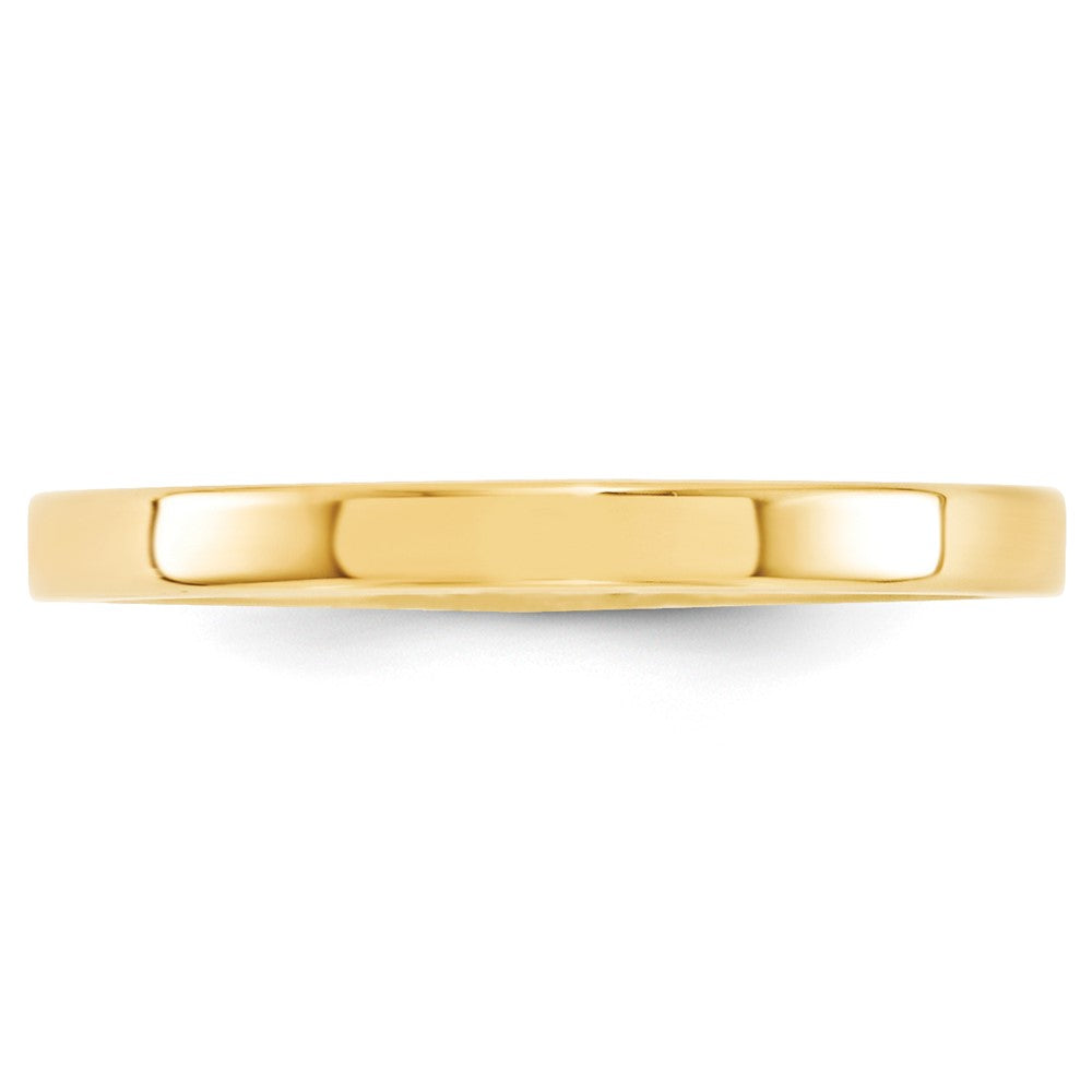 10KY 2.5mm Standard Flat Comfort Fit Band