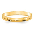 10KY 3mm Standard Flat Comfort Fit Band