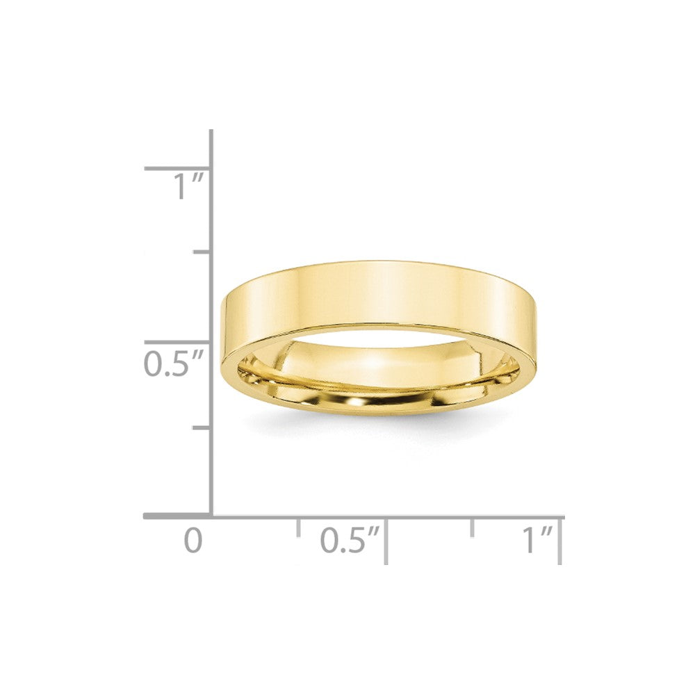10KY 5mm Standard Flat Comfort Fit Band