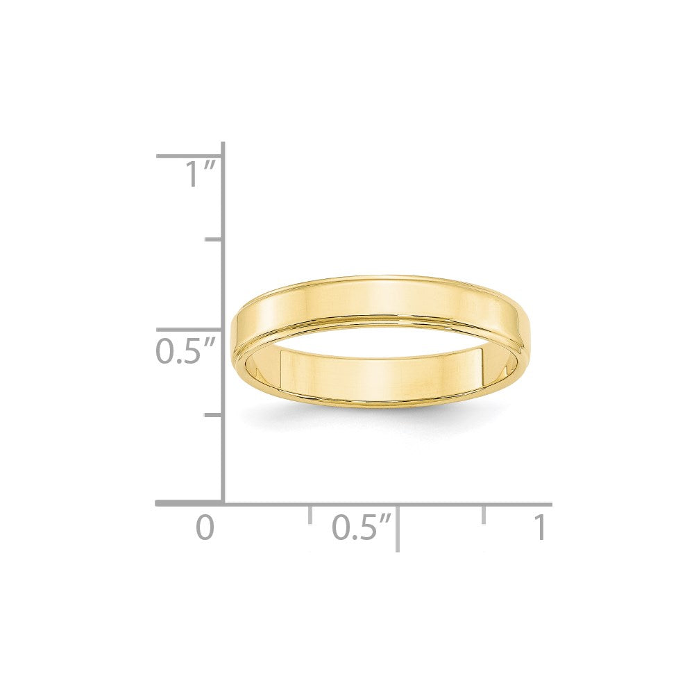 10KY 4mm Flat with Step Edge Band