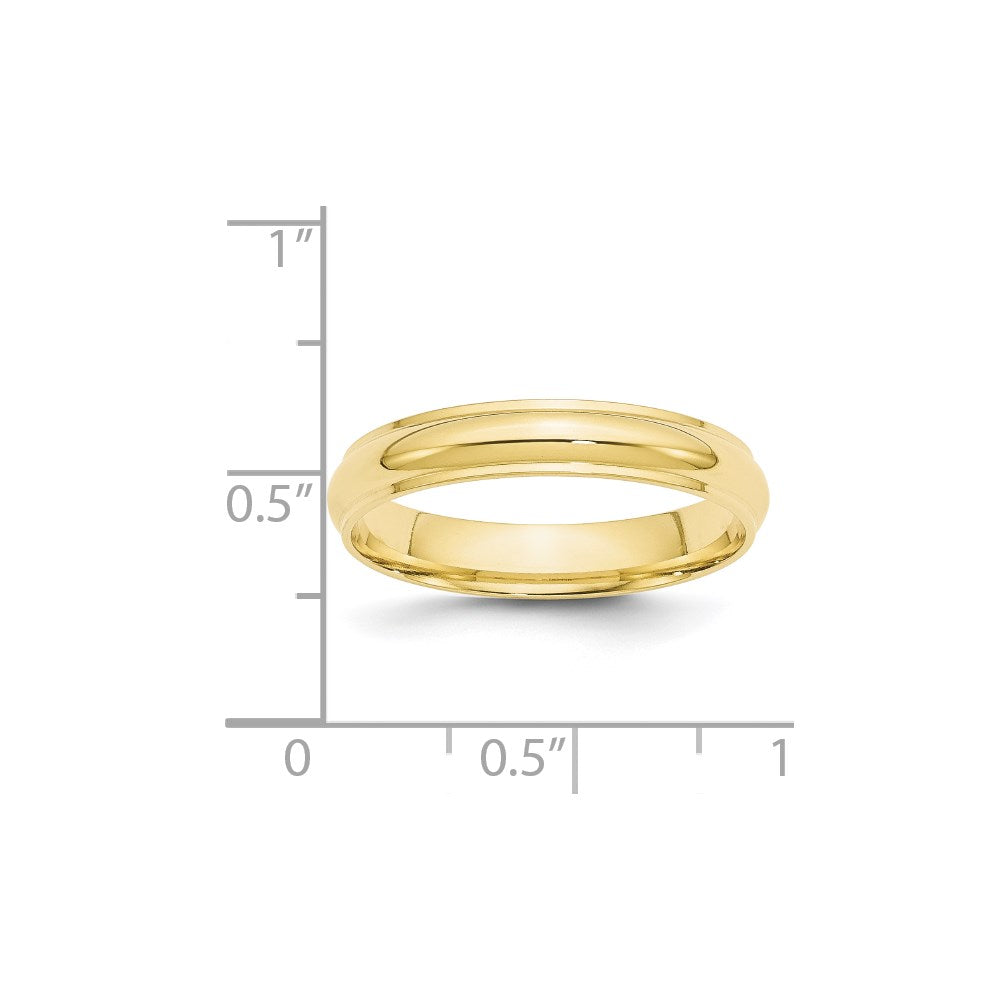 10KY 4mm Half Round with Edge Band