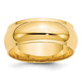 10KY 8mm Half Round with Edge Band