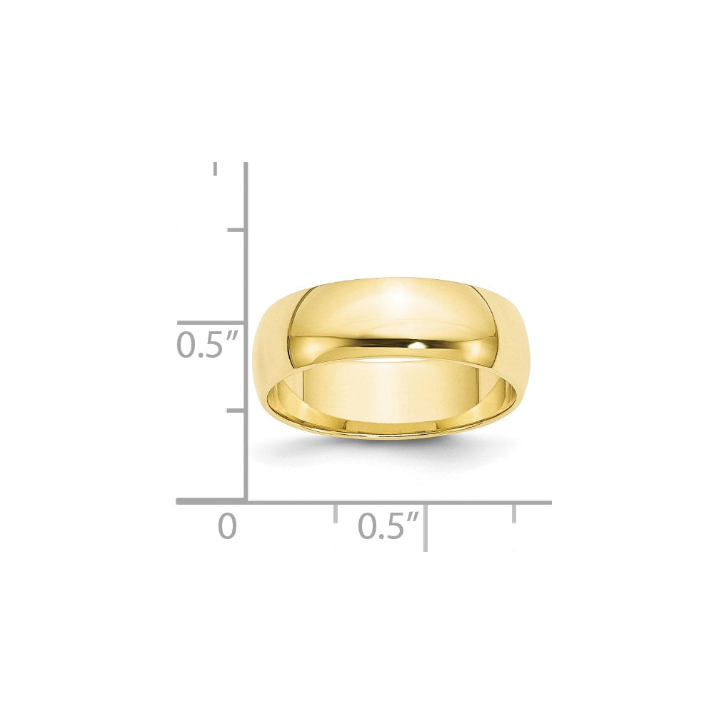 10KY 6mm LTW Half Round Band