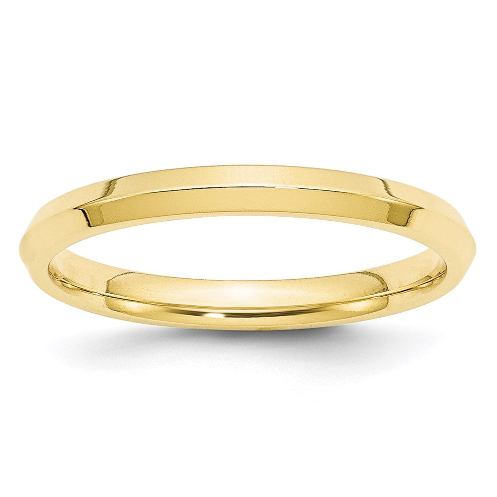 10KY 2.5mm Knife Edge Comfort Fit Band