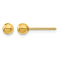 Inverness 18k 4mm Ball Post Earrings