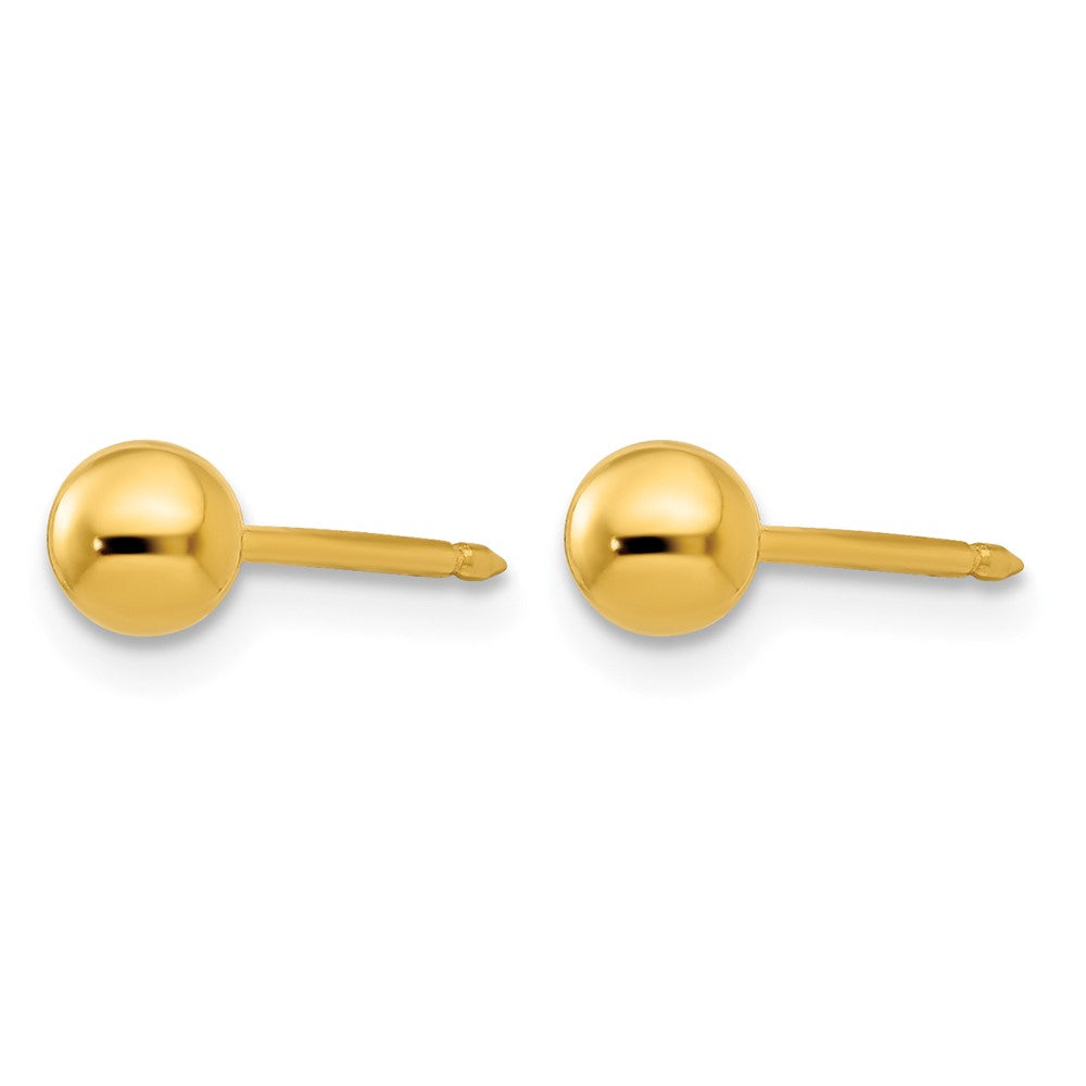 Inverness 14k 4mm Ball Post Earrings