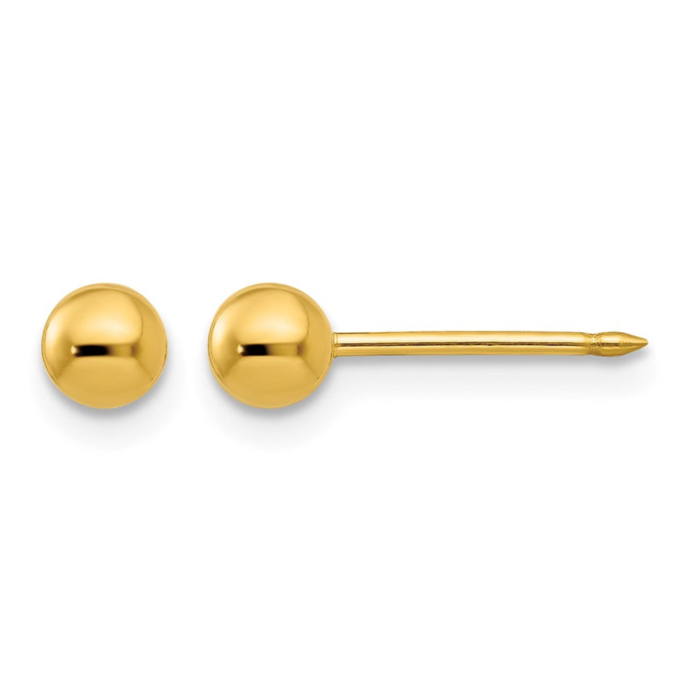 Inverness 14k 4mm Ball Post Earrings