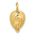 14k 3D Fireman's Hat Charm