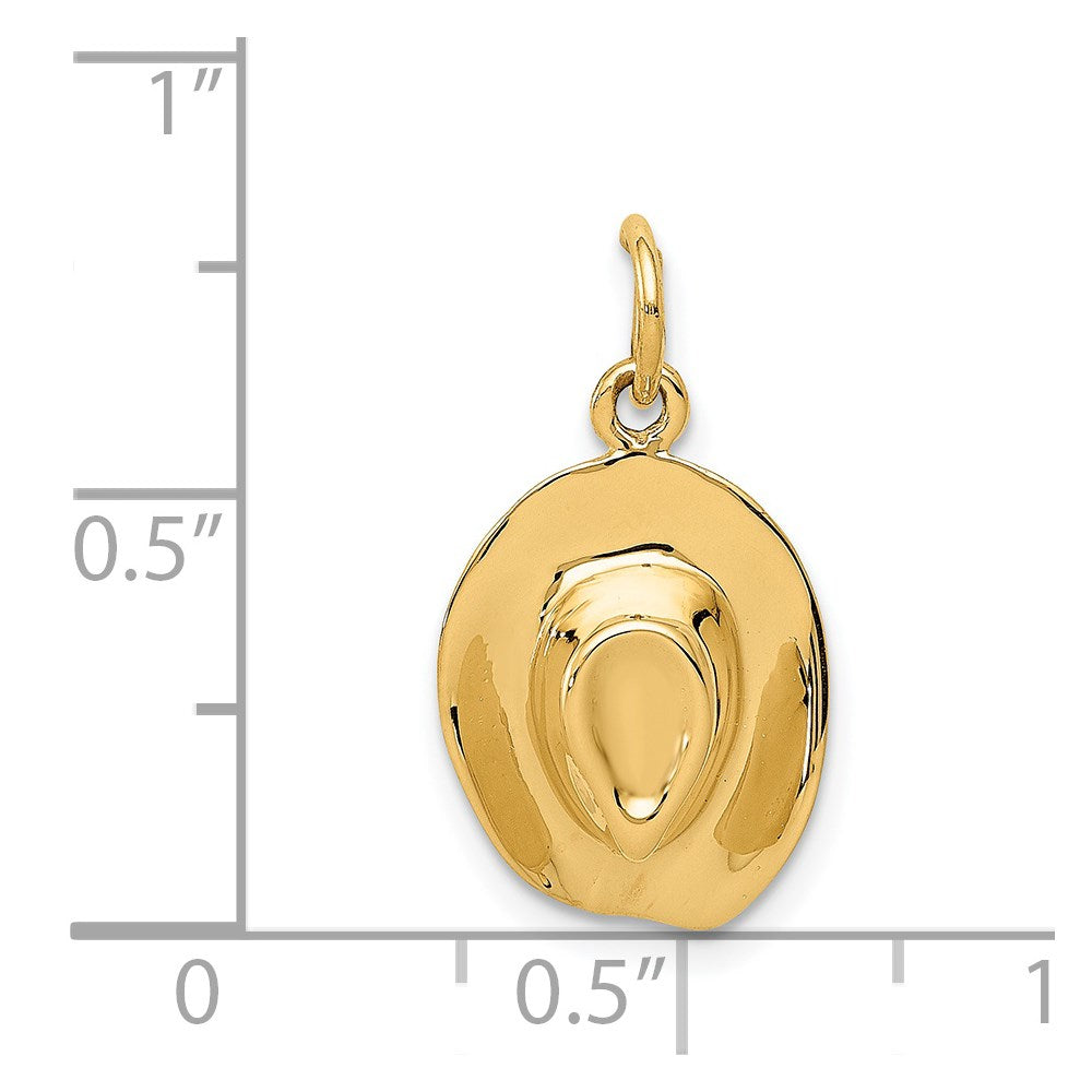 14k Hat Charm