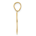 14k Polished Number 29 Pendant
