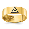 10k IBGoodman Men's Enameled 14th Degree Grand Elect Masonic Ring
