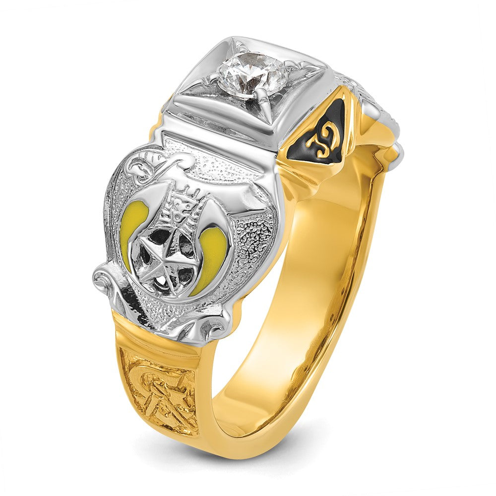 14ktt IBGoodman Men's Double Eagle Masonic Shriner's Ring Mounting