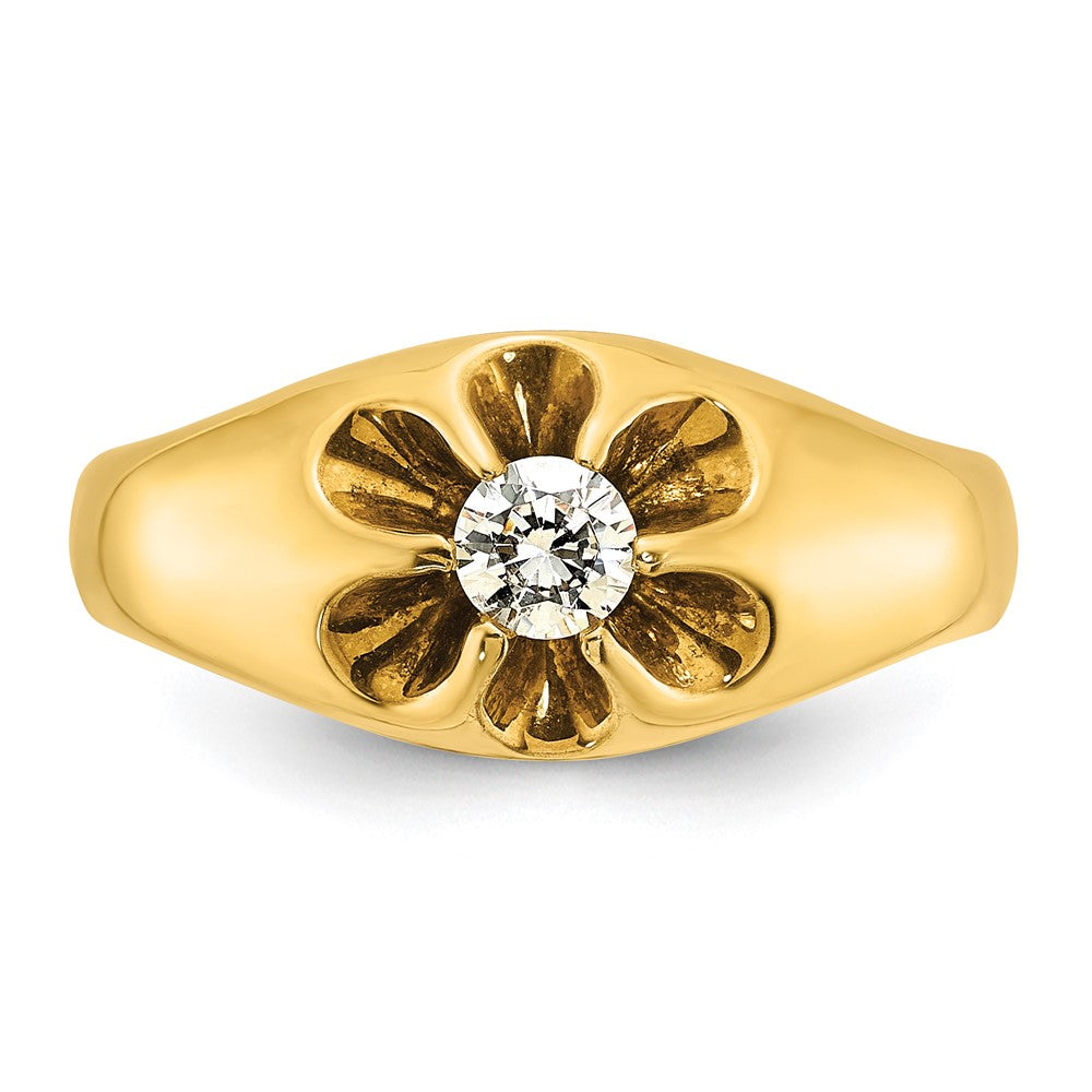 10k IBGoodman Men's Diamond Ring Mounting