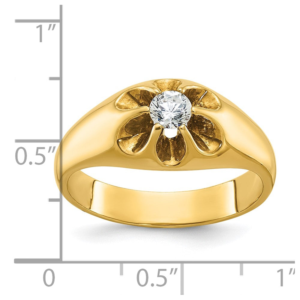 10k IBGoodman Men's Diamond Ring Mounting