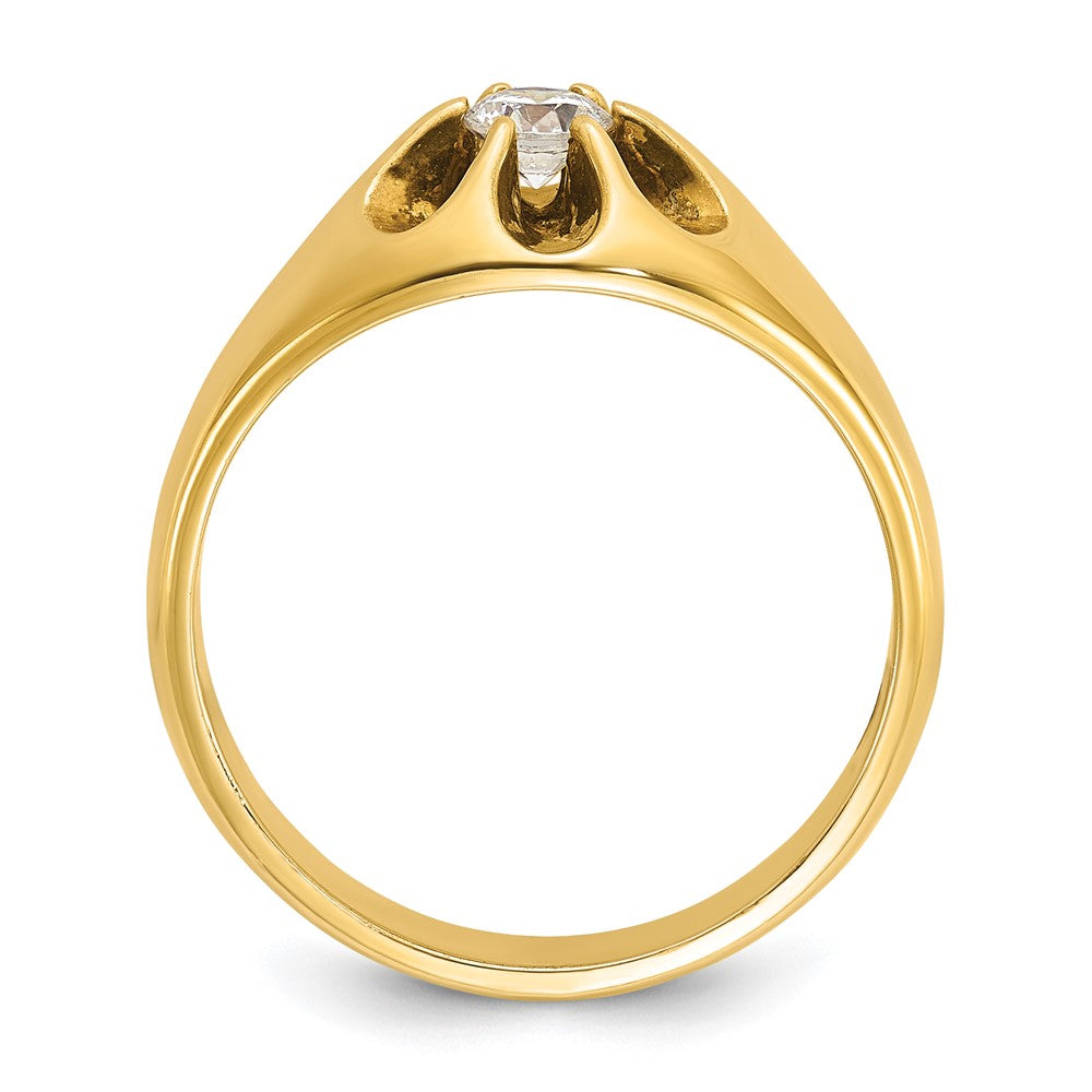 14k IBGoodman Men's Diamond Ring Mounting