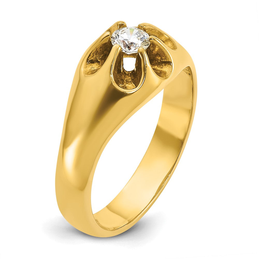 14k IBGoodman Men's Diamond Complete Ring