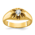 14k IBGoodman Men's Diamond Complete Ring