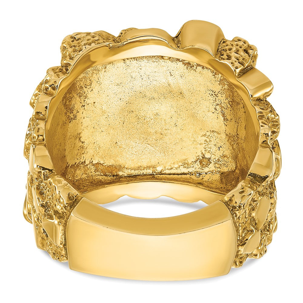 14k IBGoodman Men's Nugget Ring