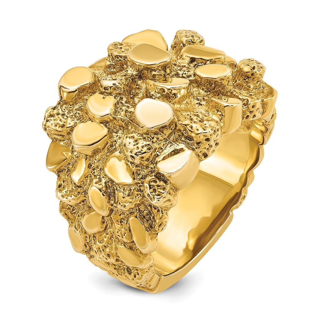14k IBGoodman Men's Nugget Ring