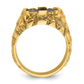 10k IBGoodman Men's Onyx Nugget Ring Mounting