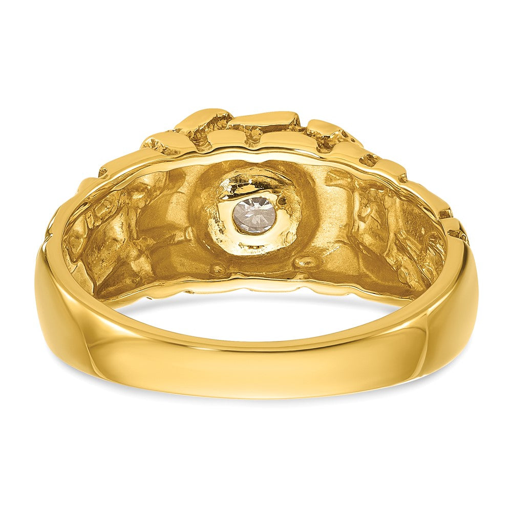14k IBGoodman Men's Diamond Nugget Ring Mounting