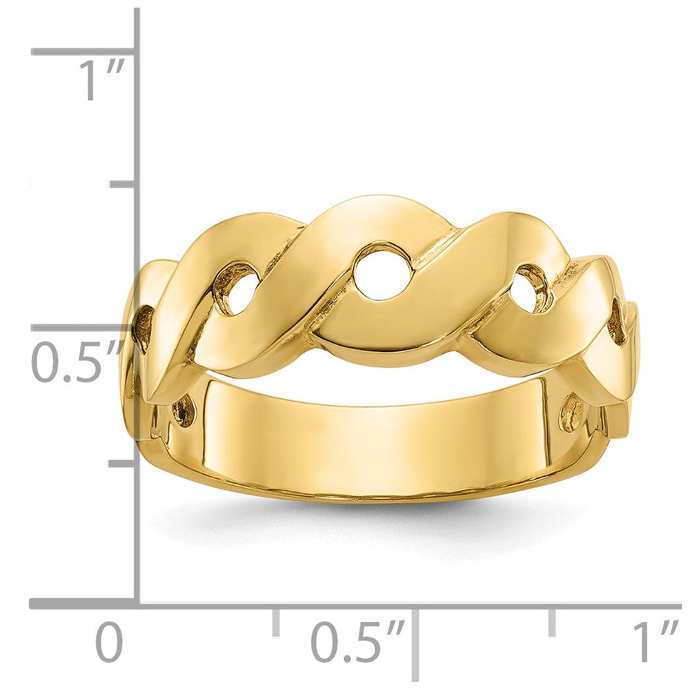14k IBGoodman Men's Infinity Design Ring