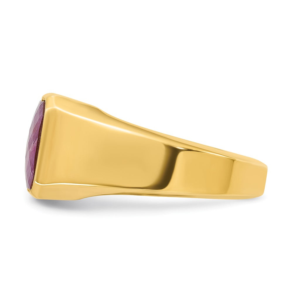 14k IBGoodman Men's Gemstone Ring Mounting