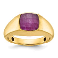 10k IBGoodman Men's Gemstone Ring Mounting