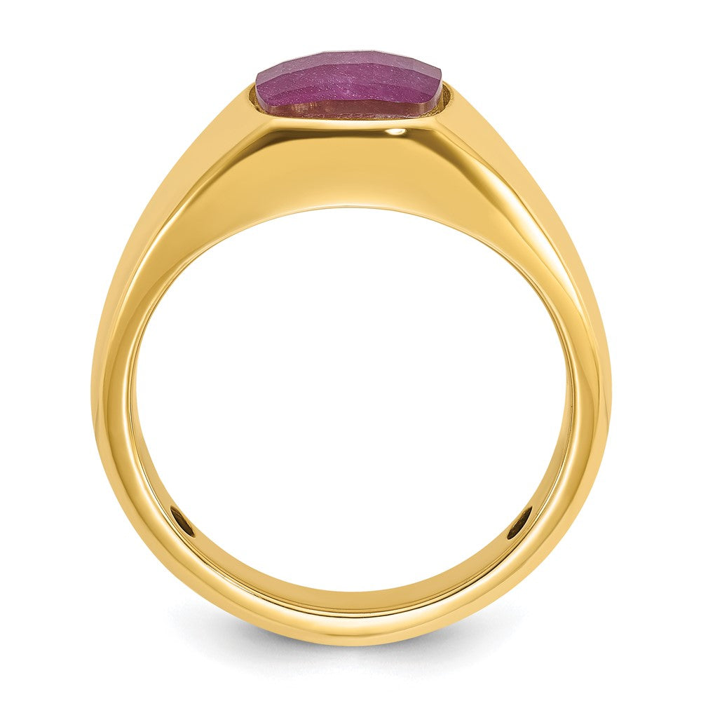 14k IBGoodman Men's Gemstone Ring Mounting