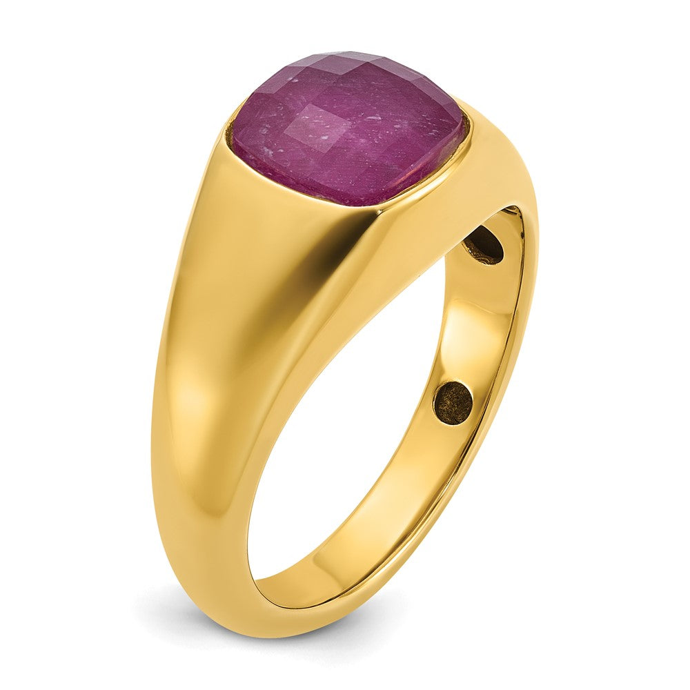 14k IBGoodman Men's Gemstone Ring Mounting