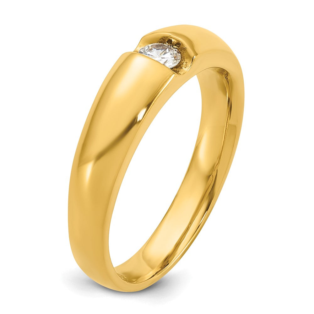 14k IBGoodman Men's Diamond Complete Ring