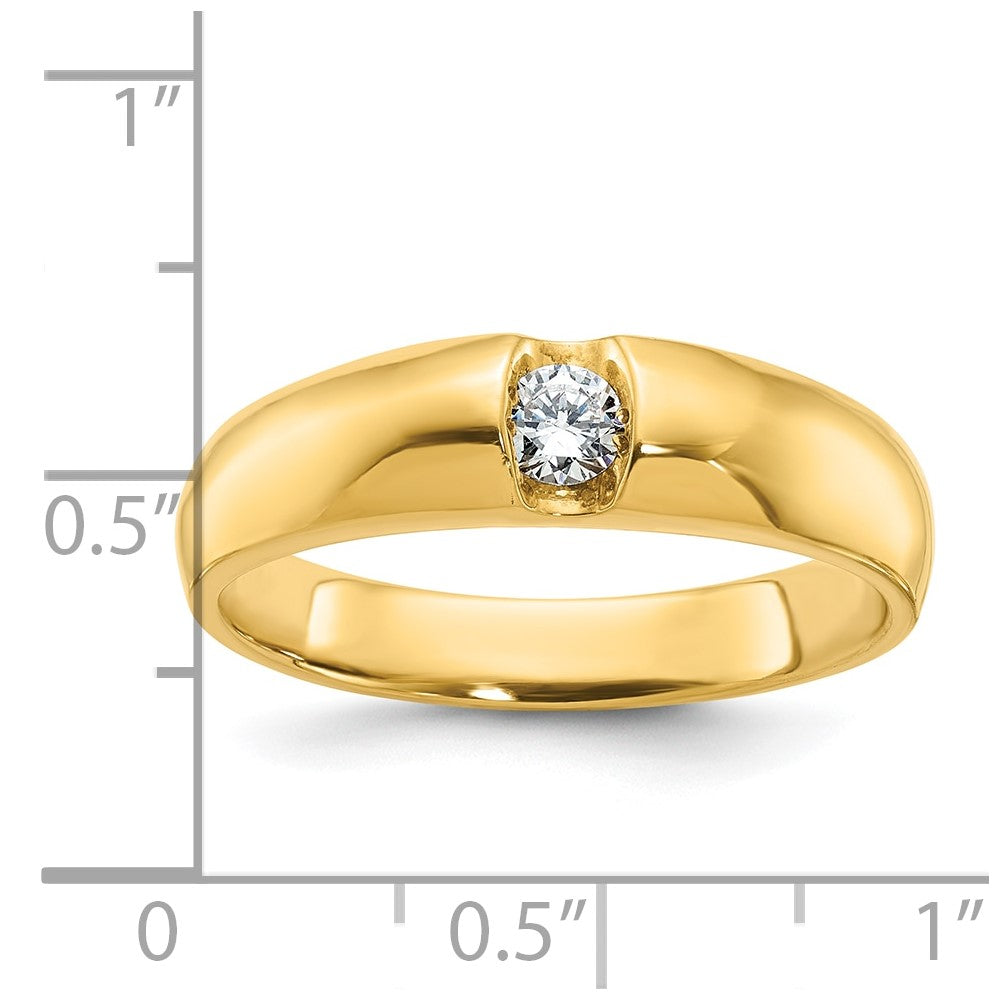 14k IBGoodman Men's Diamond Complete Ring
