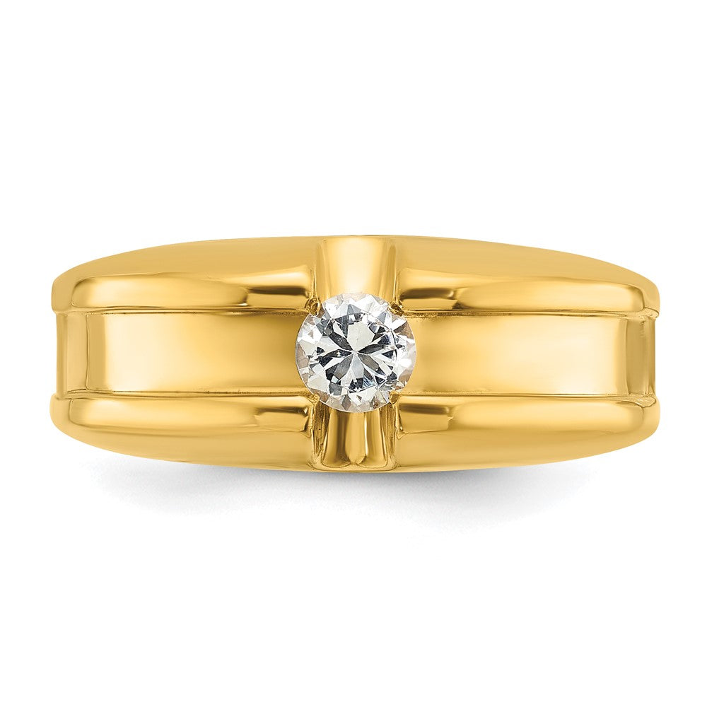 14k IBGoodman Men's Diamond Ring Mounting