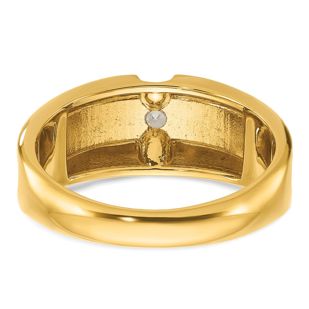 14k IBGoodman Men's Diamond Ring Mounting