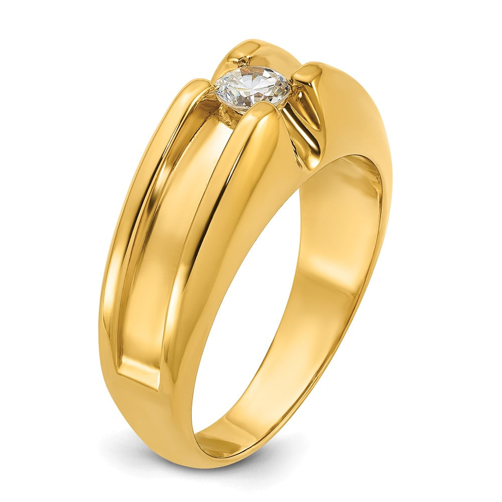14k IBGoodman Men's Diamond Complete Ring