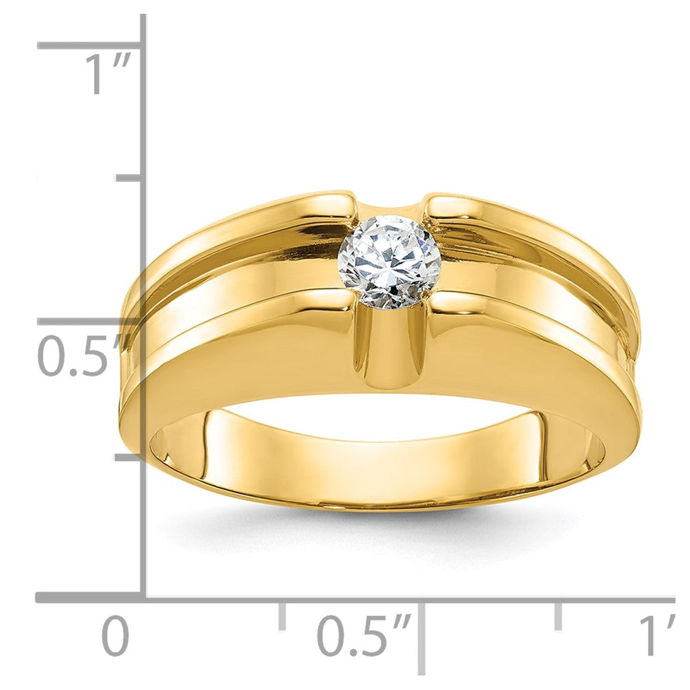 14k IBGoodman Men's Diamond Ring Mounting