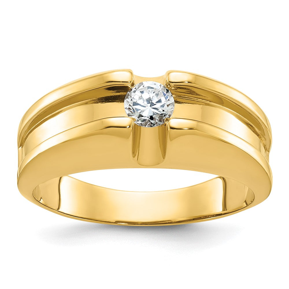 14k IBGoodman Men's Diamond Ring Mounting