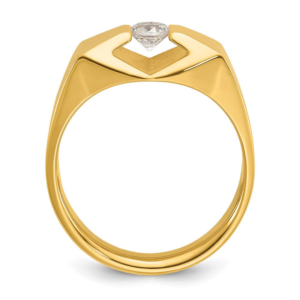 14k IBGoodman Men's Diamond Ring Mounting