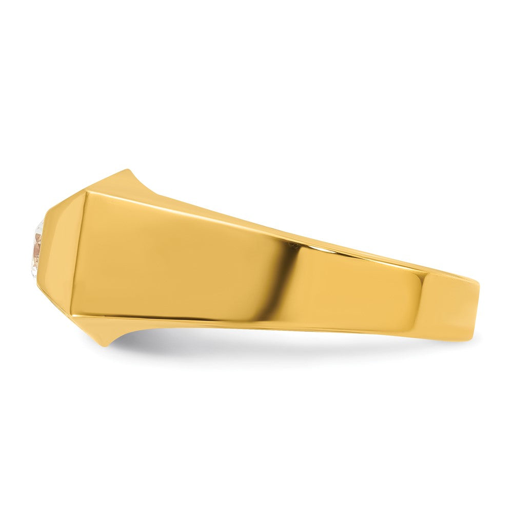 14k IBGoodman Men's Diamond Complete Ring