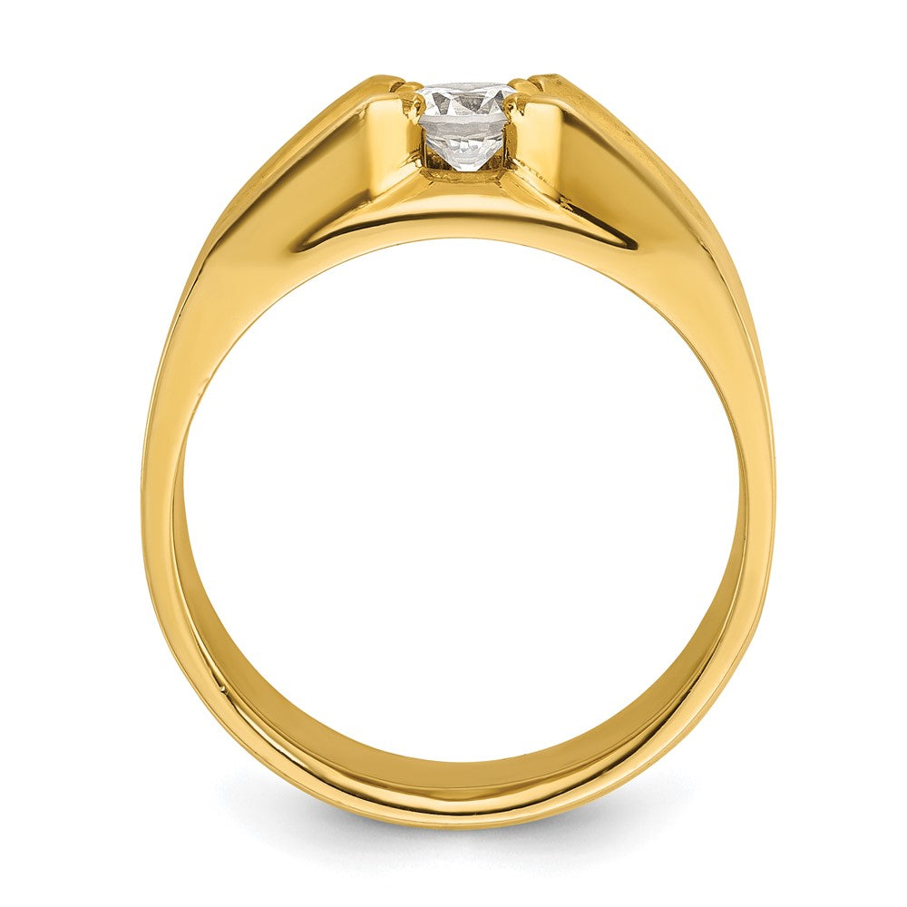 14k IBGoodman Men's Diamond Ring Mounting