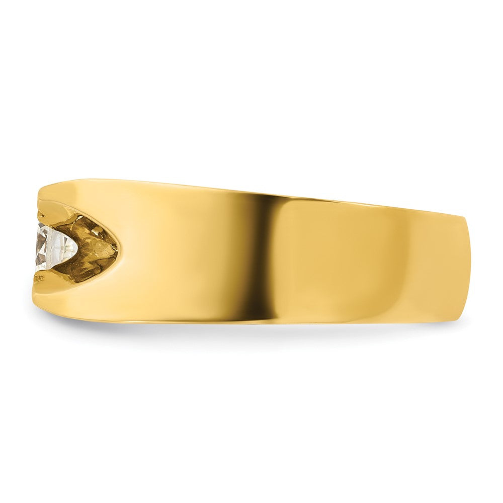 14k IBGoodman Men's Diamond Ring Mounting