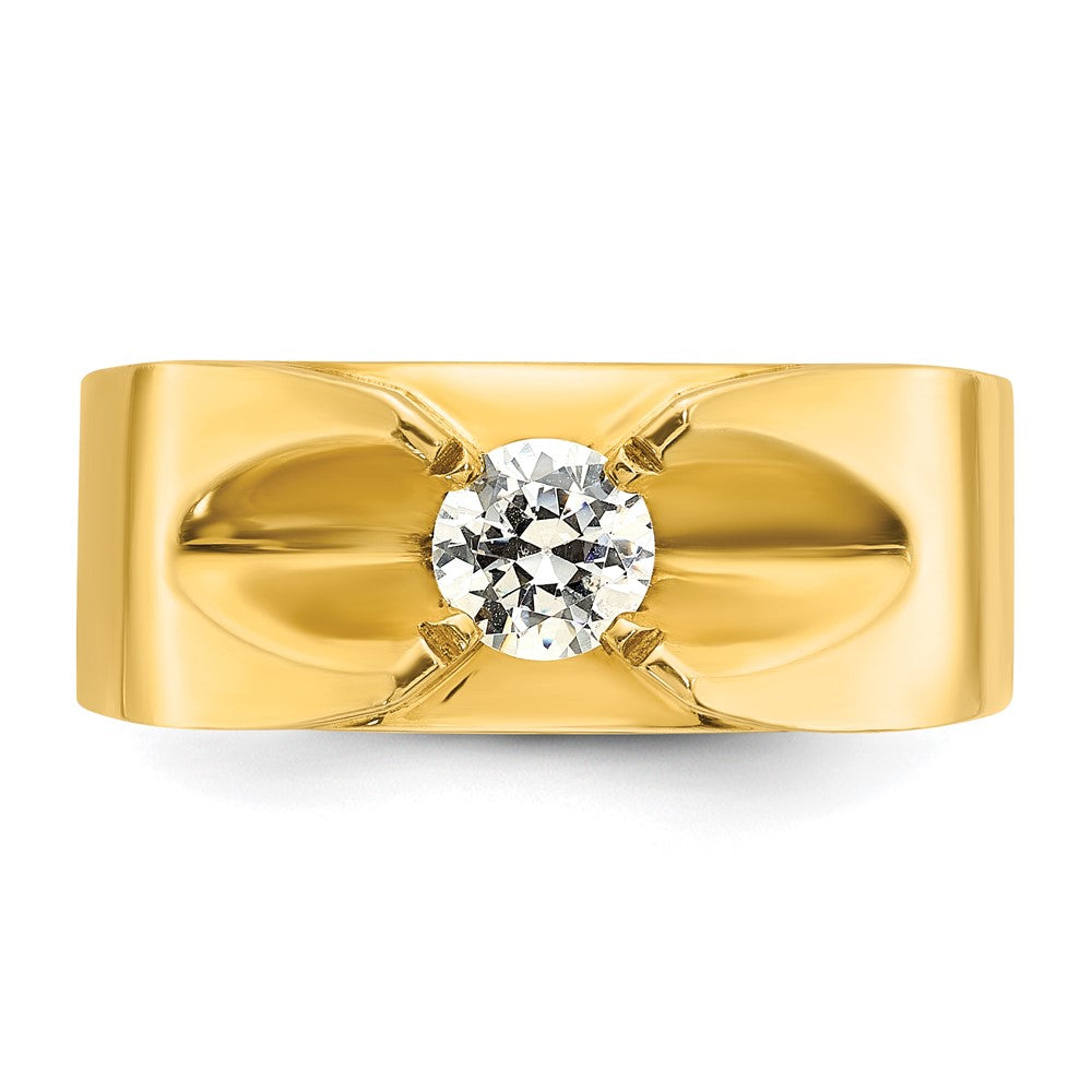 14k IBGoodman Men's Diamond Complete Ring