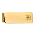 14k Men's Textured & Enameled 32 Degree Scottish Rite Medium Money Clip