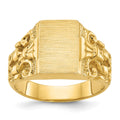 10k IBGoodman 13x9mm Men's Signet Ring