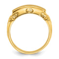 10k IBGoodman 15x7mm Men's Signet Ring