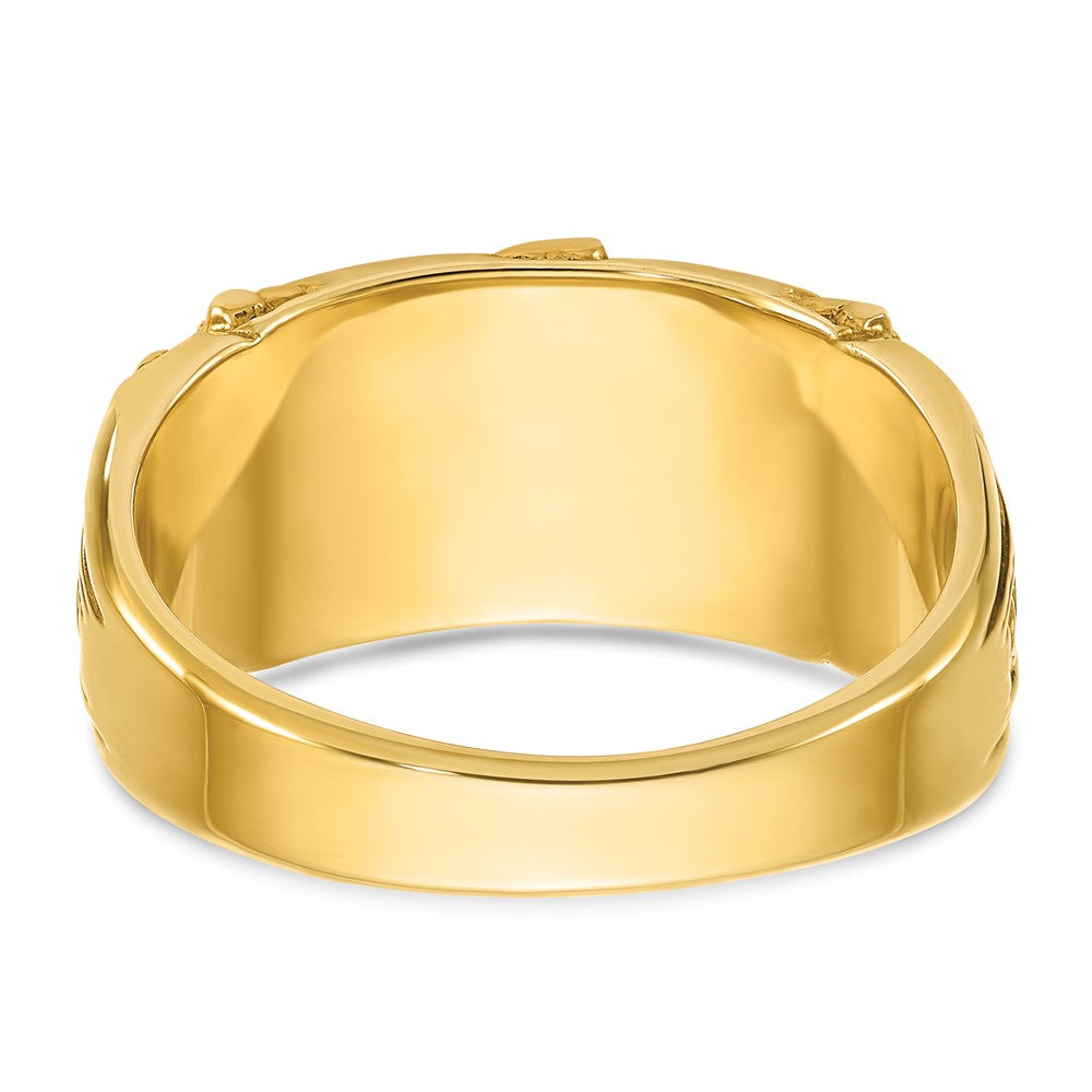 10k IBGoodman 15x7mm Men's Signet Ring