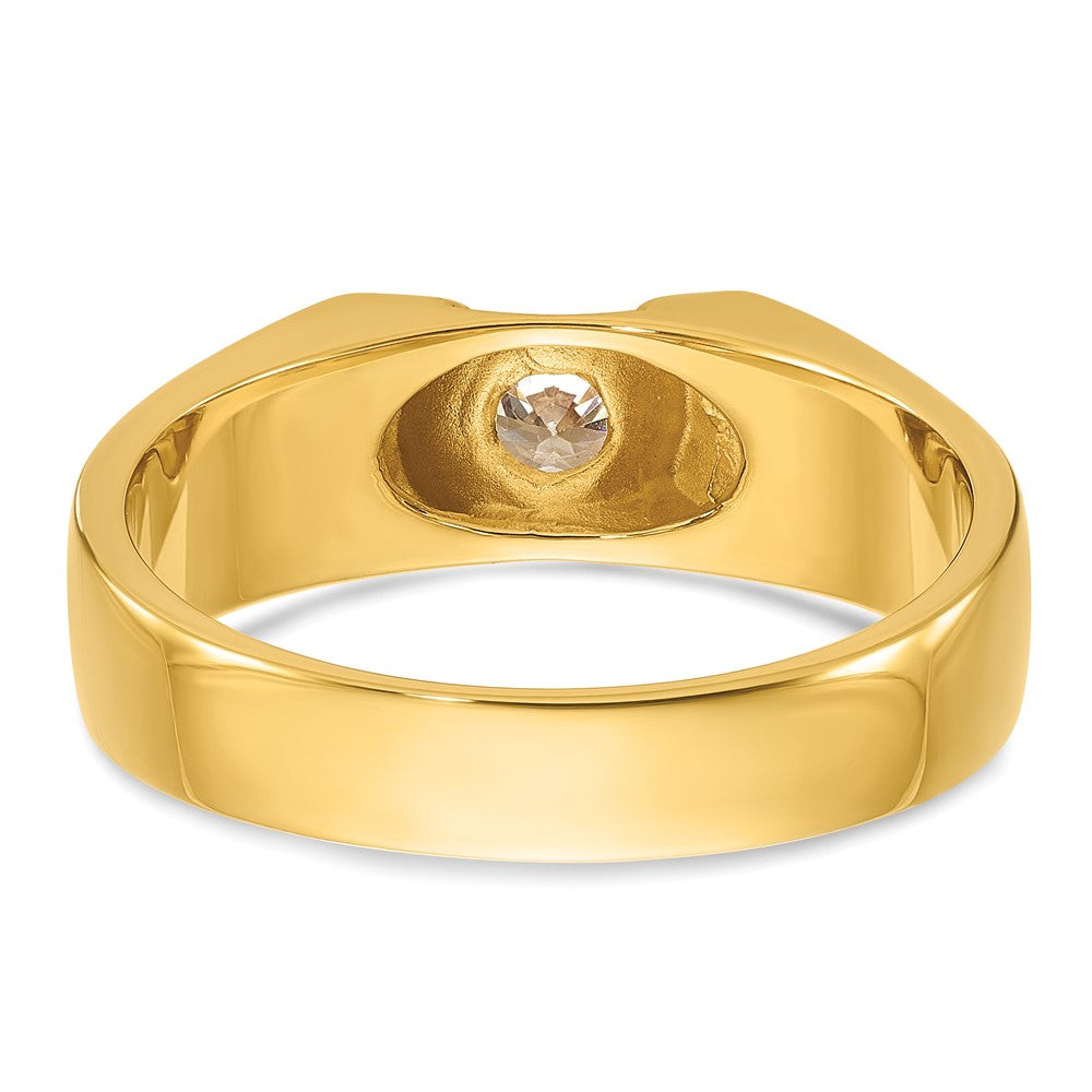 14k IBGoodman Men's Diamond Complete Ring