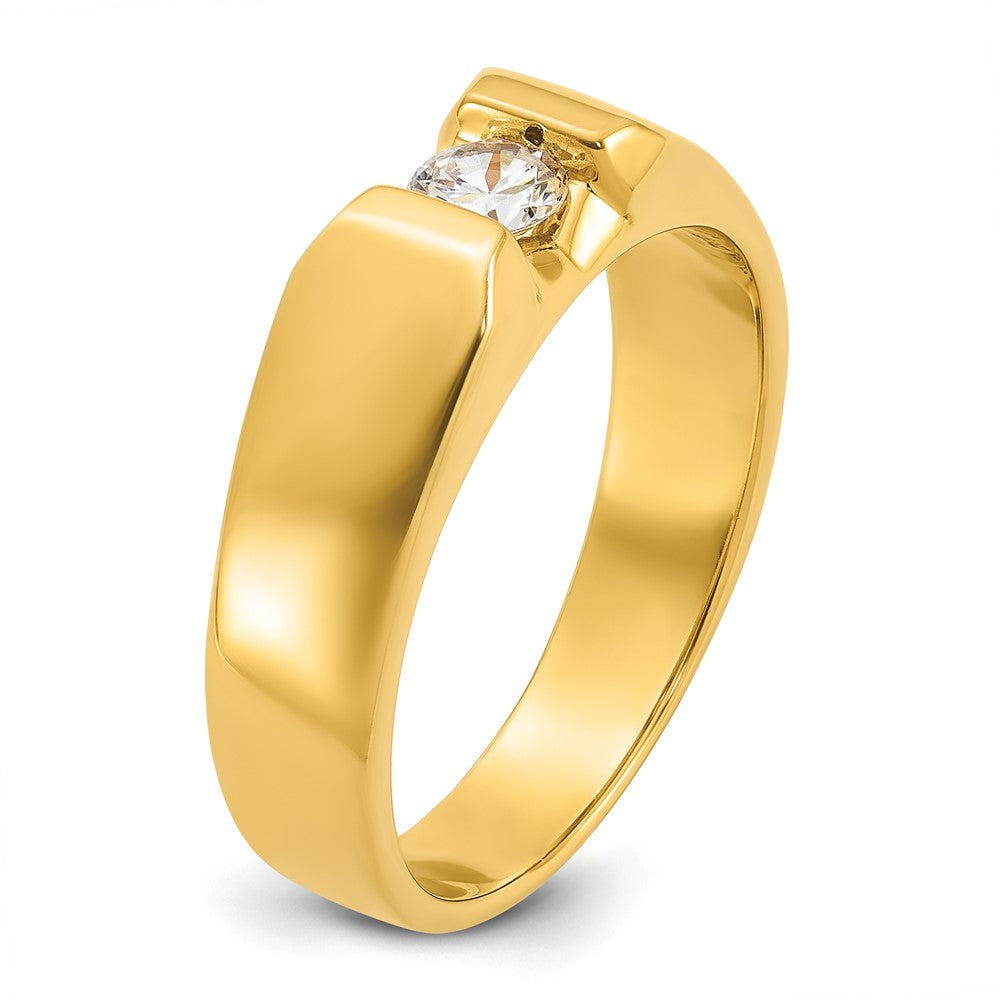14k IBGoodman Men's Diamond Complete Ring